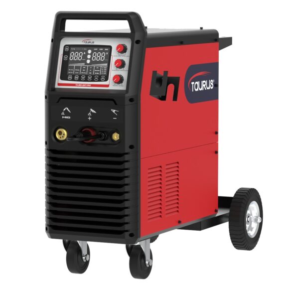 TAURUS MIG-300T-PRO MIG/MMA COMPACT TROLLEY WELDING MACHINE – 300A – 380V + COMPACT TROLLEY + BZ36 TORCH