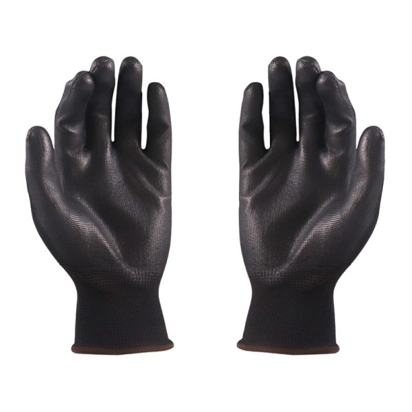 MASTER BLACK PU COATED FLEX GLOVE – SIZE 10