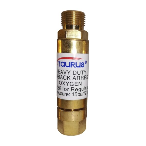 TAURUS HEAVY DUTY FLASHBACK ARRESTOR-OXY-REG-3/8