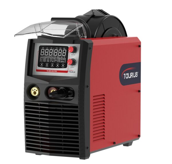 TAURUS MIG-250B-PRO MIG/MMA COMPACT BENCH WELDING MACHINE – 250A – 220V + BZ25 TORCH