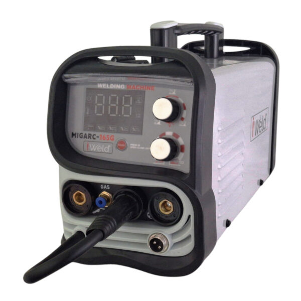 iWELD MIG165G MIG/MMA SYNERGIC WELDING MACHINE -165A – 220V + BZ15 TORCH