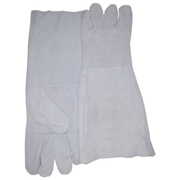 TAURUS GREY LEATHER GLOVES-DP-200MM