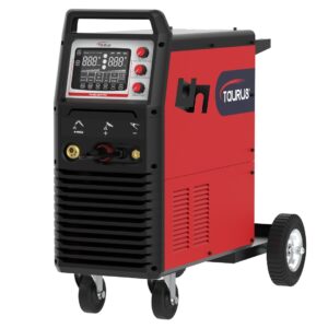 TAURUS MIG-350T-PRO MIG/MMA COMPACT TROLLEY WELDING MACHINE – 350A – 380V + BZ36 TORCH