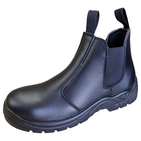 MASTER CHELSEA BOOT -BLACK – SIZE UK9/EU43