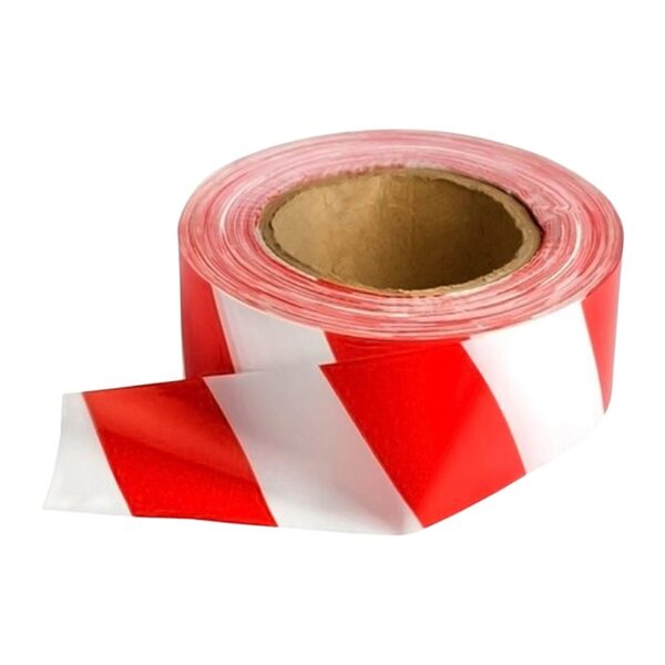 MASTER WHITE & RED BARRIER TAPE: 500M